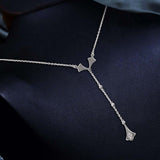 Delphina Drop Necklace