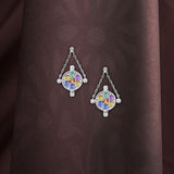 Meridian Navratna Earrings