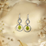Gemini Halo Earrings
