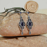 Gilded Lace Earrings
