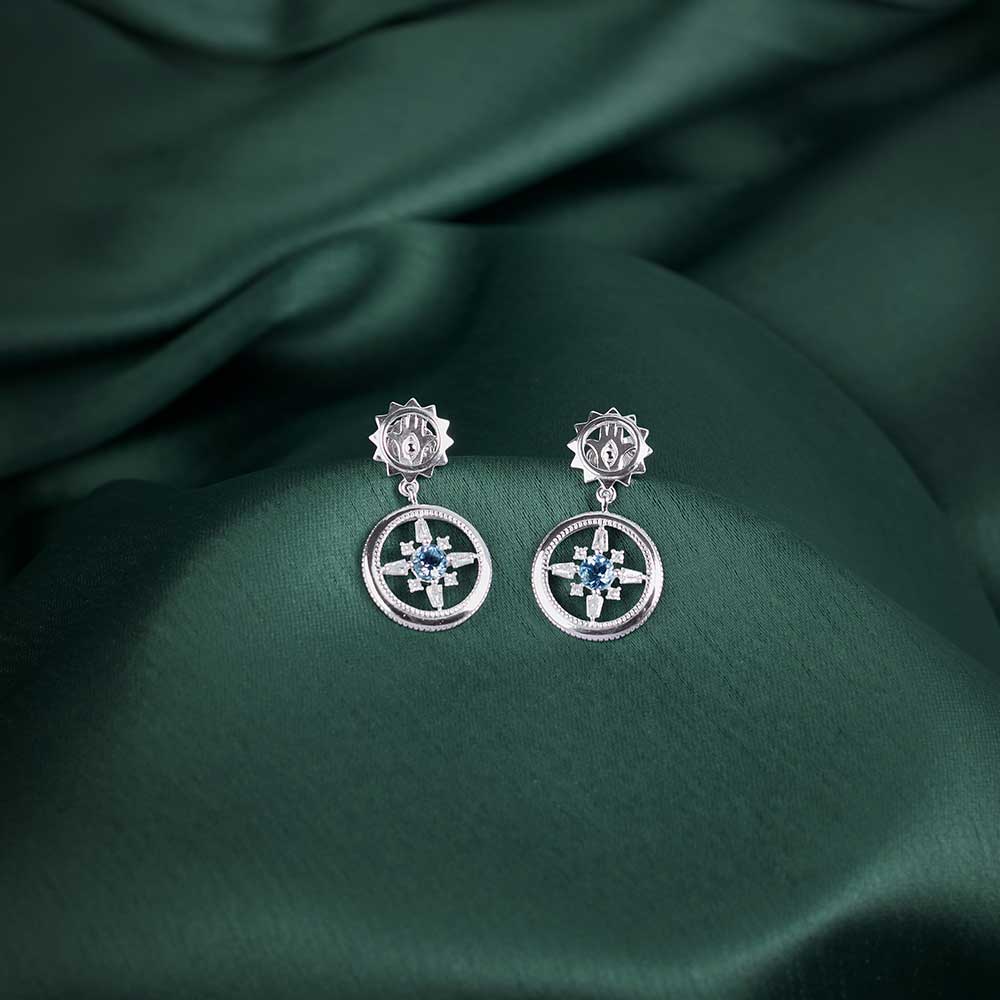 Hamsa Amulet Earrings