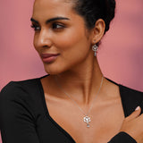 Trinity Rosette Pendant