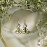 Gemini Halo Earrings