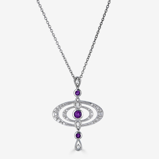 Chakra Pendant with Amethyst