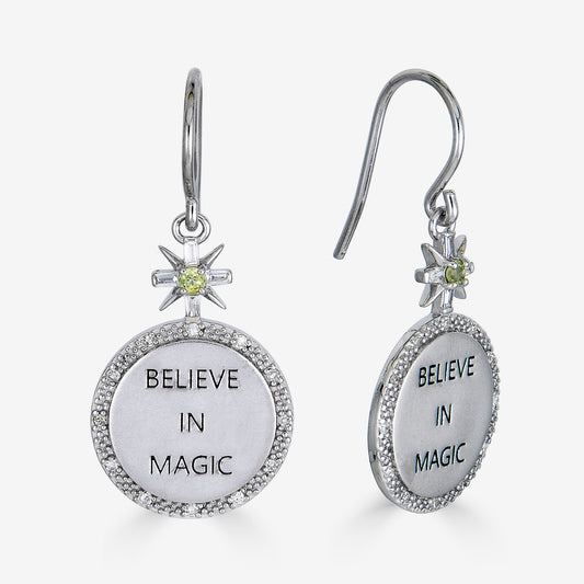 Believe in Magic Earring with Peridot